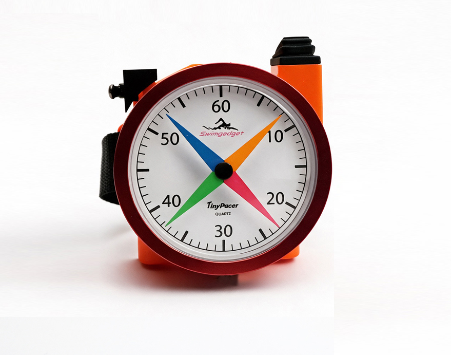 Orange Tiny Pacer with White Dial - Image 2